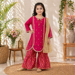 Elegant Chiffon Dress for Girls