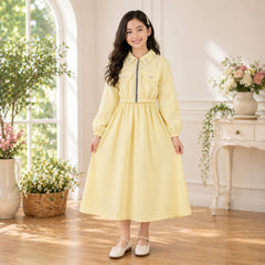Elegant Crush Gorjet Frock 6-13 Years