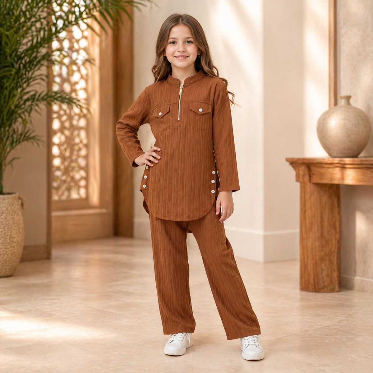 Stylish Crush Gorjet 2-Piece Suit for Girls