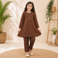 Stylish Western Gorget Outfit for Kids (Ages 6–13 Years)