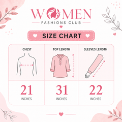Elegant Floral Summer Top – Medium Size