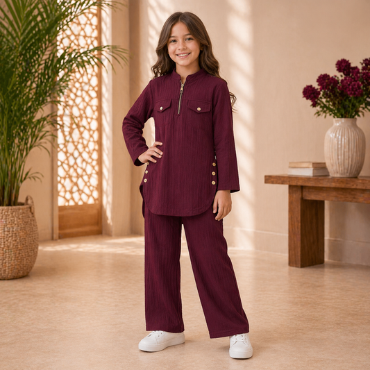 Stylish Crush Gorjet 2-Piece Suit for Girls