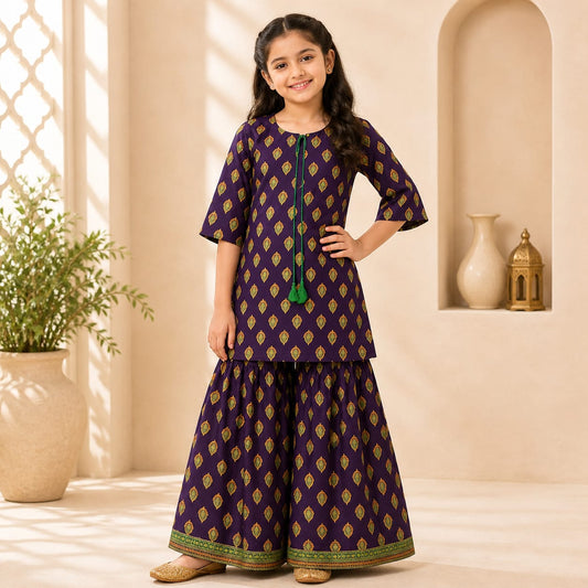 Stylish Girls lawn  2-Piece Suit
