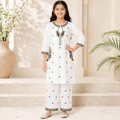 Kids Cotton Embroidered shirt & Plazo Set 6–13 Years