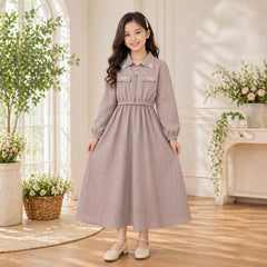 Elegant Crush Gorjet Frock 6-13 Years