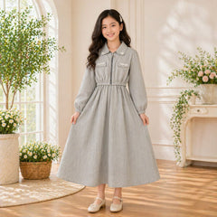Elegant Crush Gorjet Frock 6-13 Years