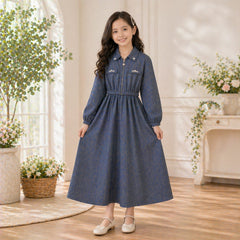Elegant Crush Gorjet Frock 6-13 Years