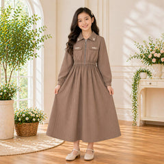 Elegant Crush Gorjet Frock 6-13 Years