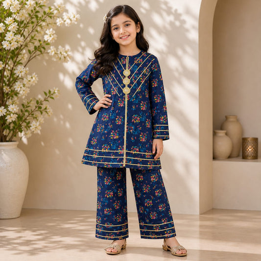 Stylish Lawn Plazo Set